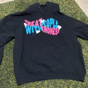 harry styles TPWK pink and blue hoodie size large